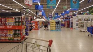 Dubai Supermarket 4K - Tour of Carrefour Supermarket - Dubai - Ibn Battuta Mall - 60fps