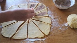 Рогалики на кефире к чаю Рогалики с сахаром и корицей