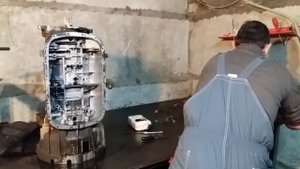 Разбираем АКПП 5L40 BMW X3 Часть 1