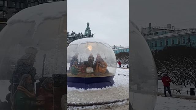 Рождественский сочельник Санкт Петербург Казанский собор