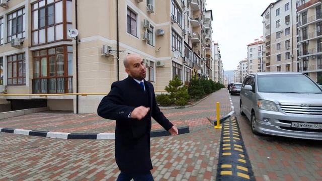 НЕДОРОГАЯ однокомнатная КВАРТИРА с ремонтом: вид НА МОРЕ || ЖК ЧЕРНОМОРСКИЙ Геленджик: ТОЛСТЫЙ МЫС смотреть онлайн