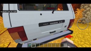 Лада Нива в Майнкрафт Пе(Ваз 21213)