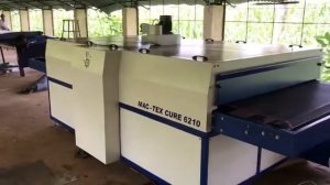 Print-Mac "Mac-Tex Cure 6210"  Automatic Textile Conveyor Curing Machine