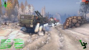 Spintires 2014 зимний сезон | Холм (симулятор)