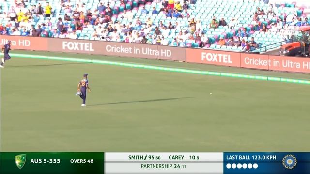 Smith, Zampa shine in high-scoring first ODI | Dettol ODI Series 2020 смотреть онлайн