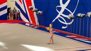 Открытый турнир по Художественной гимнастике на призы Яны Кудрявцевой / Виктория Быкова / Мяч.