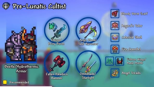 Calamity Class Guide Melee Loadouts Guide - Calamity Mod v2.0 (Terraria 1.4 Update ...