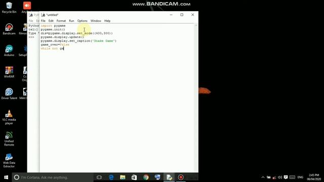 Snake game in python??| snake game program in python pygame| how to implement snake game in python смотреть онлайн