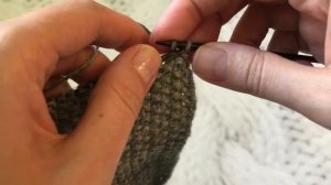 Закрытие петель шарфа