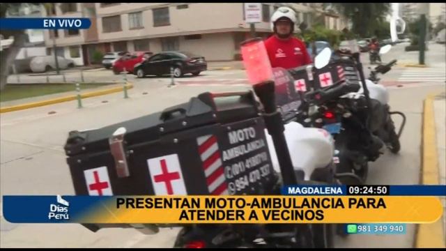 Magdalena: presentan moto-ambulancia para atender emergencias en el distrito смотреть онлайн
