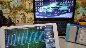 Осциллограф Qleqee для диагностики авто