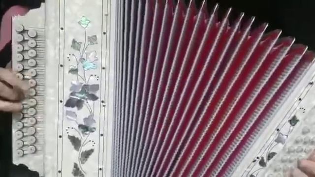 Шпарит «Русского» на гармони?Гармонь Тульская Заказная