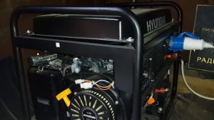 Проблема запуска генератора HYUNDAI HHY7000FE ATS (после прогрева)