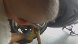 Yamaha FJR 1300 Front Wheel Removal Replacement