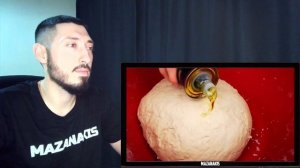 MAZANAKIS СМОТРИТ Я СДЕЛАЛ ГИГАНТСКУЮ 2-Х. МЕТРОВУЮ ПИЦЦУ ВЕСОМ 30 КИЛОГРАММ.|Реакция на Ванзая|