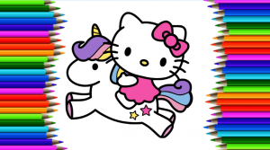 Раскраска Hello Kitty раскраска для детей