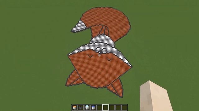 How To Draw in Minecraft ? | Pixel Art | Fox #5 смотреть онлайн