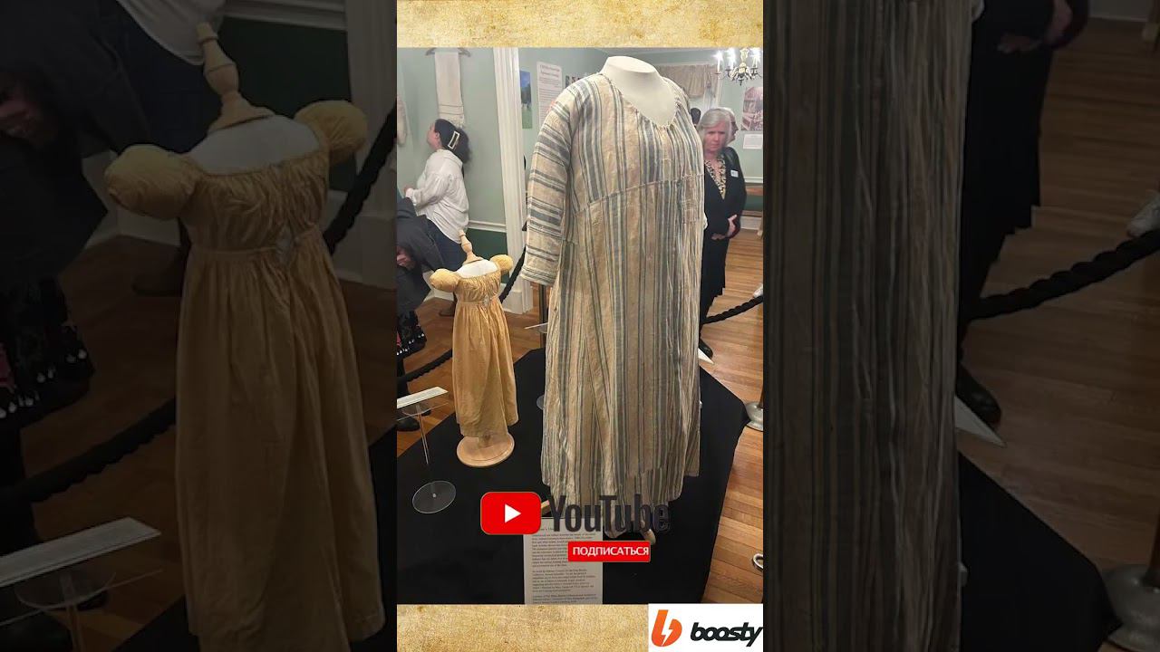 XIX в. Английское женское платье из кусочков #викторианскаяэпоха #викторианцы #англия #история