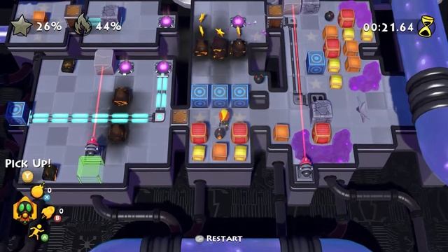 Burnstar -- "Slide Blocks", Any% in 0:41.10 смотреть онлайн