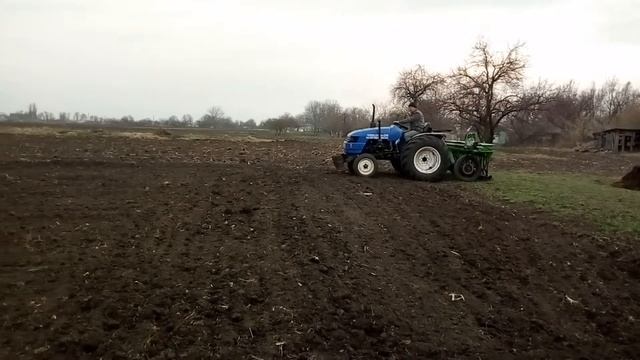 Самодельная сеялка сплошного высева