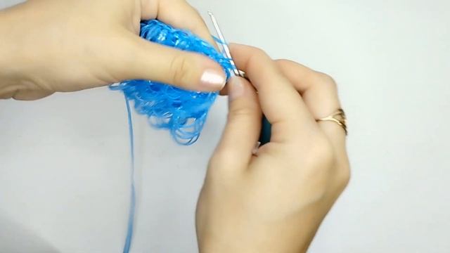 КАК СВЯЗАТЬ САМУЮ ПРОСТУЮ МОЧАЛКУ / Круглая мочалка крючком / Мочалка / МОЧАЛКА ДЛЯ НОВИЧКОВ