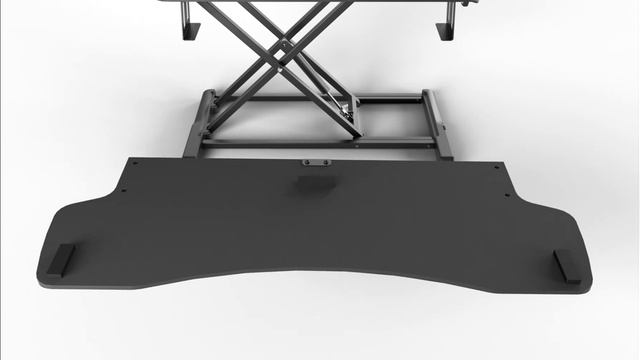 Assembly instructions for the standing desk converter EO0033 смотреть онлайн