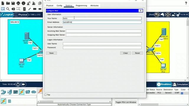 Mail Server Configuration ( 2 Network 2 Mail Server) смотреть онлайн