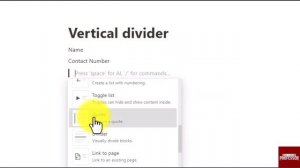 How to Add Vertical Divider in Notion (How to Create Vertical Dividers)