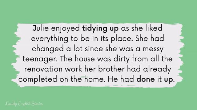 Learn English and Phrasal Verbs Through Story | ENGLISH STORY WITH SUBTITLES | The Next Chapter 🏠