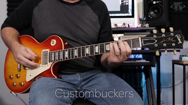 Humbucker Shootout: Gibson Burstbucker Pro Vs. Custombuckers смотреть онлайн