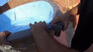 Сборка БОЛЬШОГО каркасного БАССЕЙНА INTEX 549 х 132 см. 26 тонн воды.