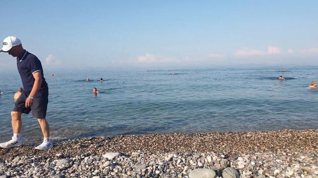 Чистое море Абхазии