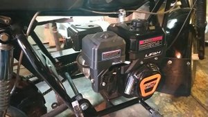 Замена двигателя на мотобуксировчике, установка КР-230 8л.с