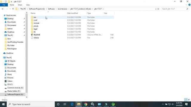 Download and Install Oracle Java 11 ( JDK 11) on Windows 10