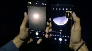 Samsung Galaxy S23 Ultra Vs iPhone 14 Pro Max Live Hands On Night Moon Zoom Test