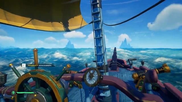 Sea of Thieves: Сокровищницы Древних соло на Шлюпе!