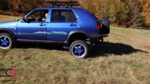 Volkswagen Golf Country Syncro 4×4 Diagonal Test