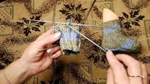 Детские носочки спицами