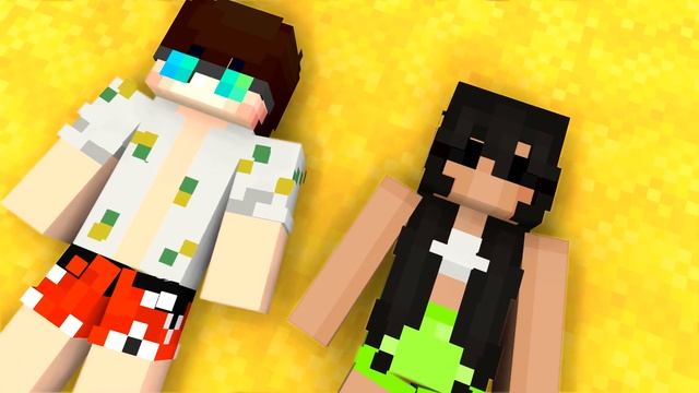 Wolf Life: DOG SAVES THE WORLD - Minecraft Animation смотреть онлайн