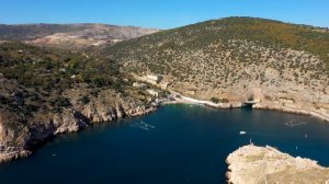 Достопримечательности Крыма. Балаклава. Drone DJI Mavic pro 2.