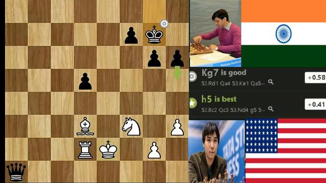 How to Win Rook , Bishop & Knight Versus a Queen by Wesley So Versus Pentala harikrishna