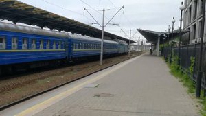 Поезд 147/148 Киев - Одесса. Начало сезона 2021 (прибытие на станцию Дарница)