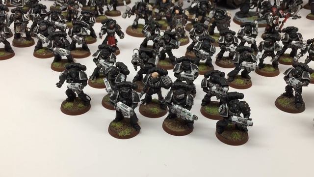 Warhammer 40k Iron Hands Army смотреть онлайн