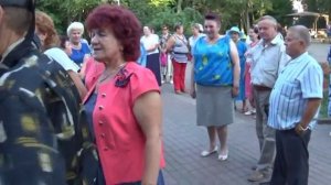 И снова сестры Папины и Коротеев с гармонью город Липецк 6.08.2016. Видео В.Ланских