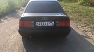 Audi 100 2.6 V6 exhaust sound.