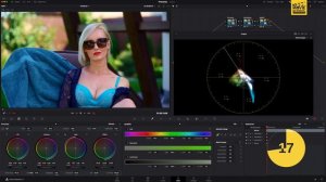 Насыщенность и плотность цвета (Color Boost) в Davinci Resolve. LevelUp чуть больше чем за минуту)