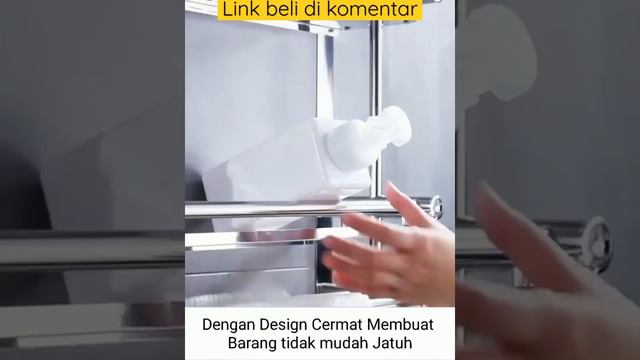 Rekomwndasi rak dinding rak dapur rak kamar mandi tempel nih guys#SakurotoTV