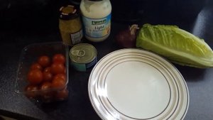The starter food - Что подают перед основным блюдом в Ирландии или салат с тунцом