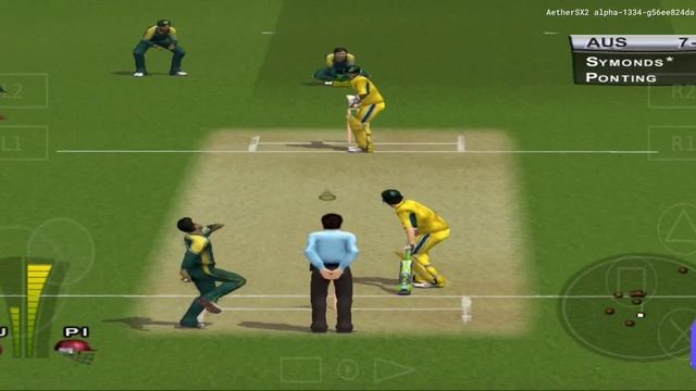 Brian lara international cricket 2005 Ps2 #athersx2  Android Gameplay