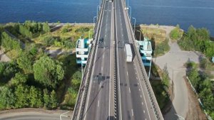 Юбилейный мост. Развязка.Ярославль.